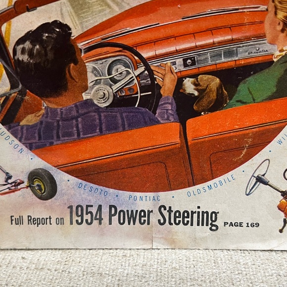 1954 Popular Science Power Steeling Magazine - Picture 2 of 5